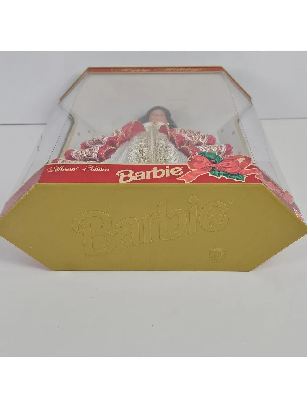1997 Happy Holidays Barbie 10th Anniversary Special Edition NIB Mattel #17832